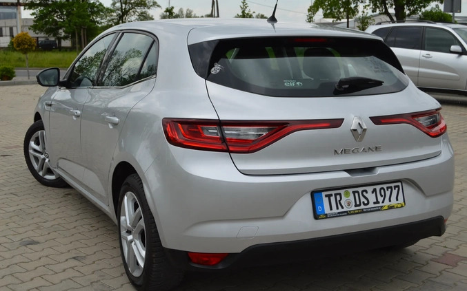 Renault Megane cena 44500 przebieg: 122000, rok produkcji 2016 z Gorzów Wielkopolski małe 781